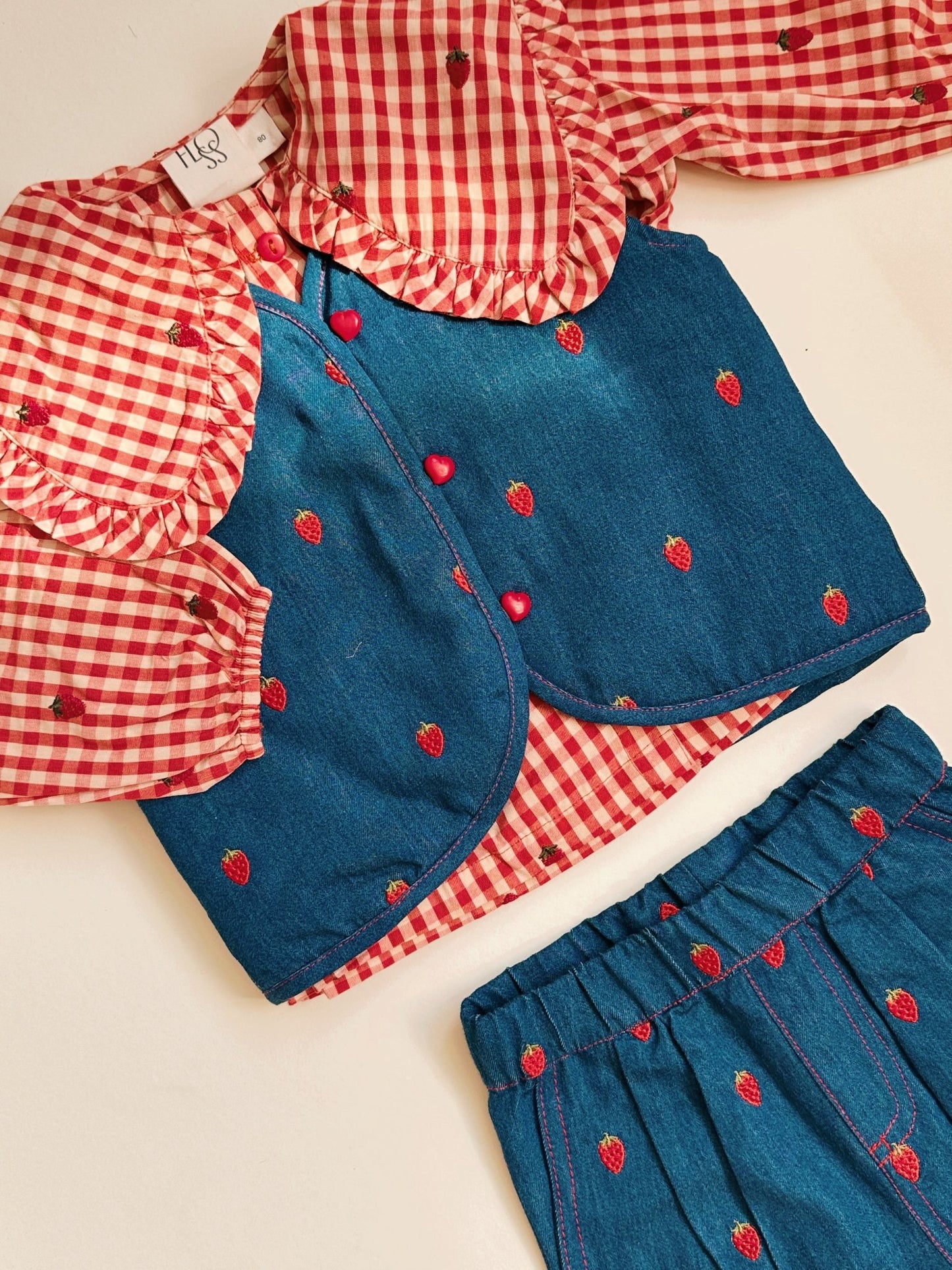 Flöss Molly LS Blouse - F10400 - Lille Univers
