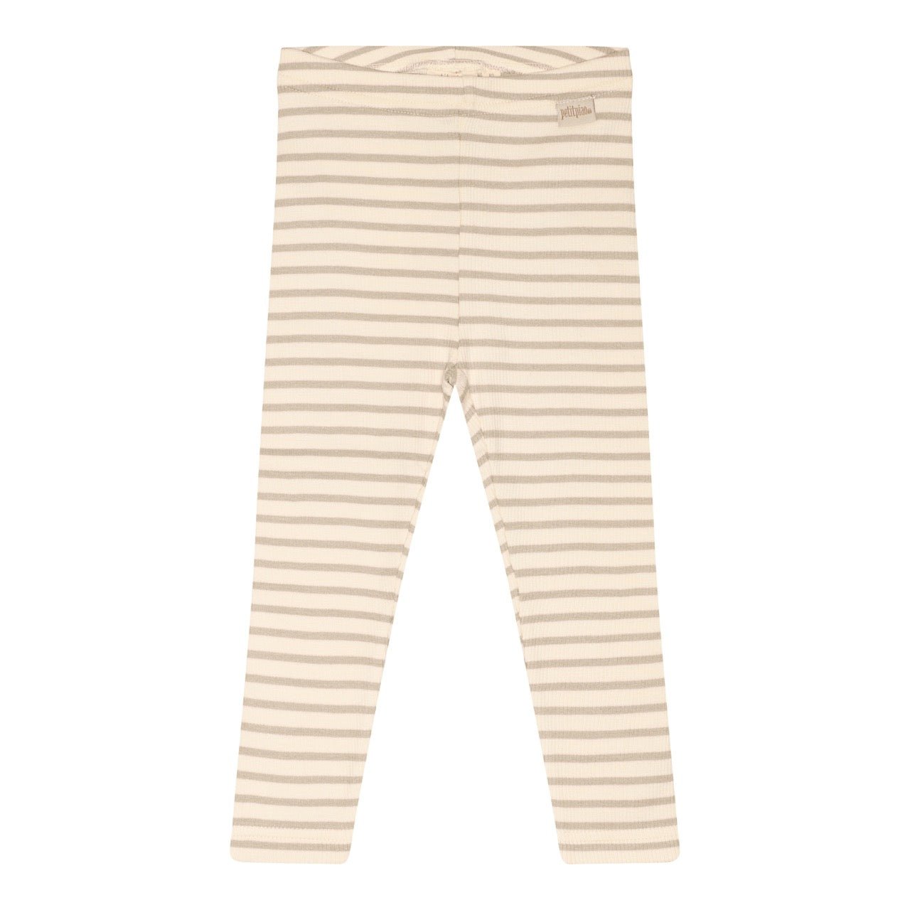 Petit Piao Organic Cotton Modal Striped Leggings-PP302 - Lille Univers