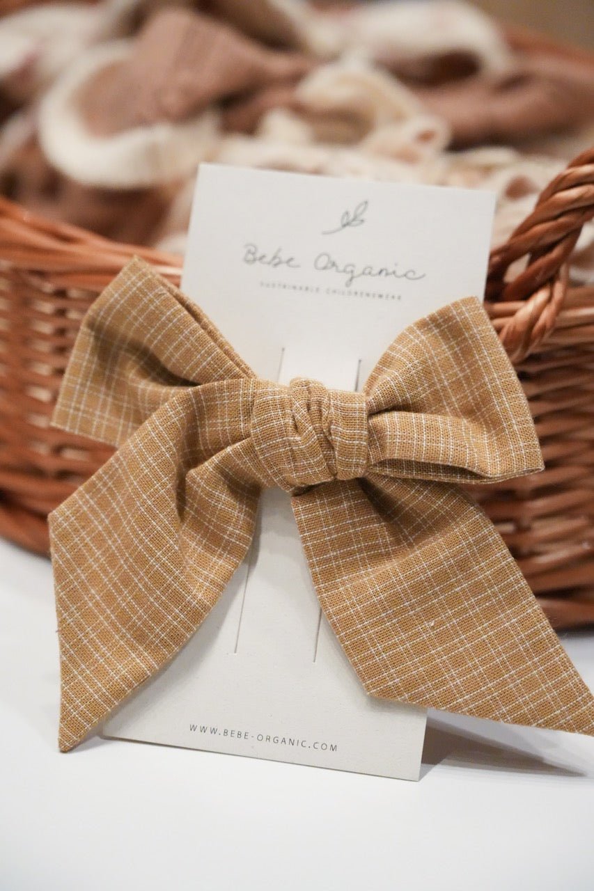 Bebe Organic Handmade Timeless Bow-118982324 - Lille Univers