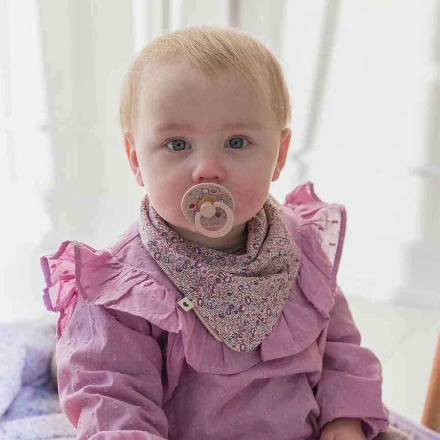 BIBS x LIBERTY Bandana Bib - Eloise Blush-940411244 - Lille Univers