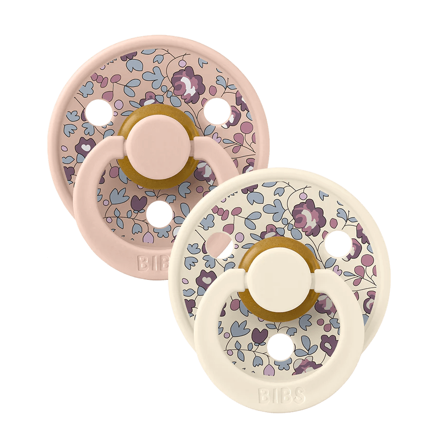 BIBS x LIBERTY Colour 2 Pack Eloise - Blush Mix Size 2-12011102 - Lille Univers