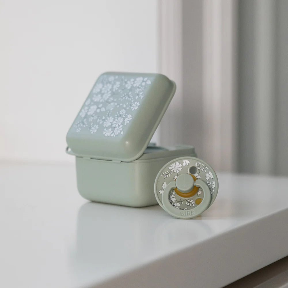 BIBS x LIBERTY Pacifier Box - Capel Sage-420010250 - Lille Univers
