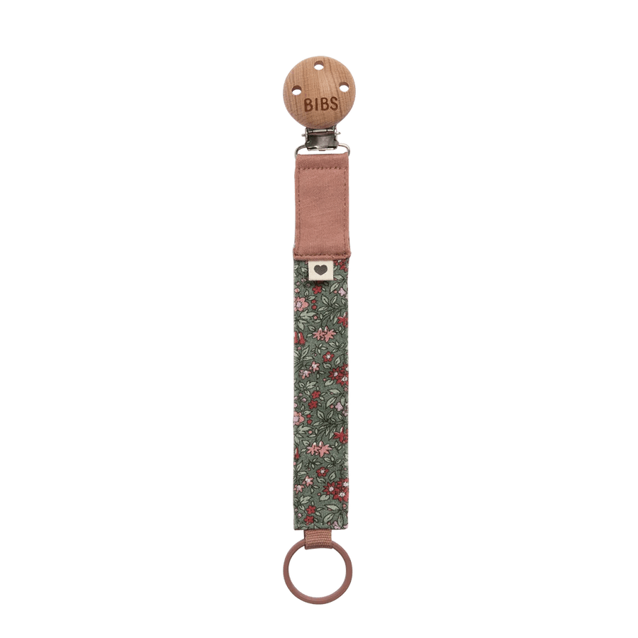 BIBS x LIBERTY Pacifier Clip - Chamomile Lawn Woodchuck-942112315 - Lille Univers