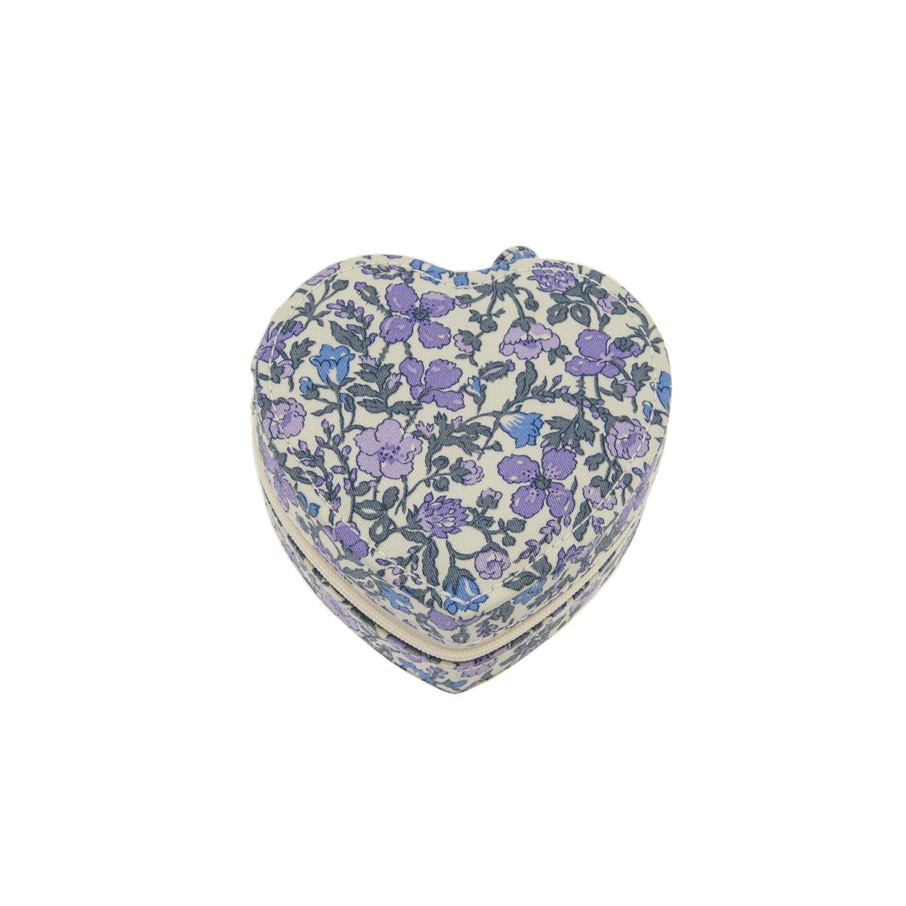 Bon Dep JEWELRY BOX HEART MW LIBERTY MEADOW LAVENDER- - Lille Univers