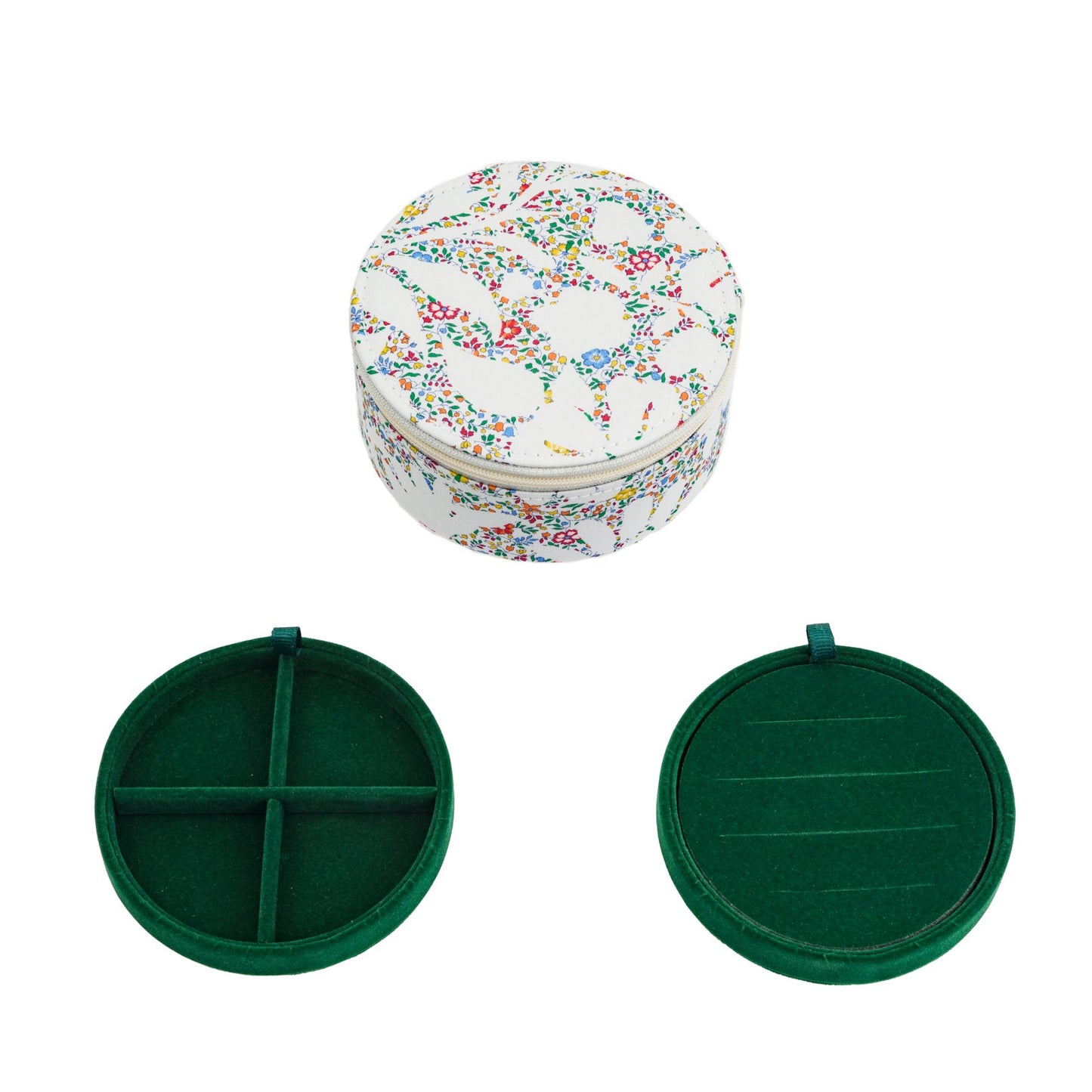 Bon Dep JEWELRY BOX ROUND MW LIBERTY BELLA`S SILOUETTE- - Lille Univers