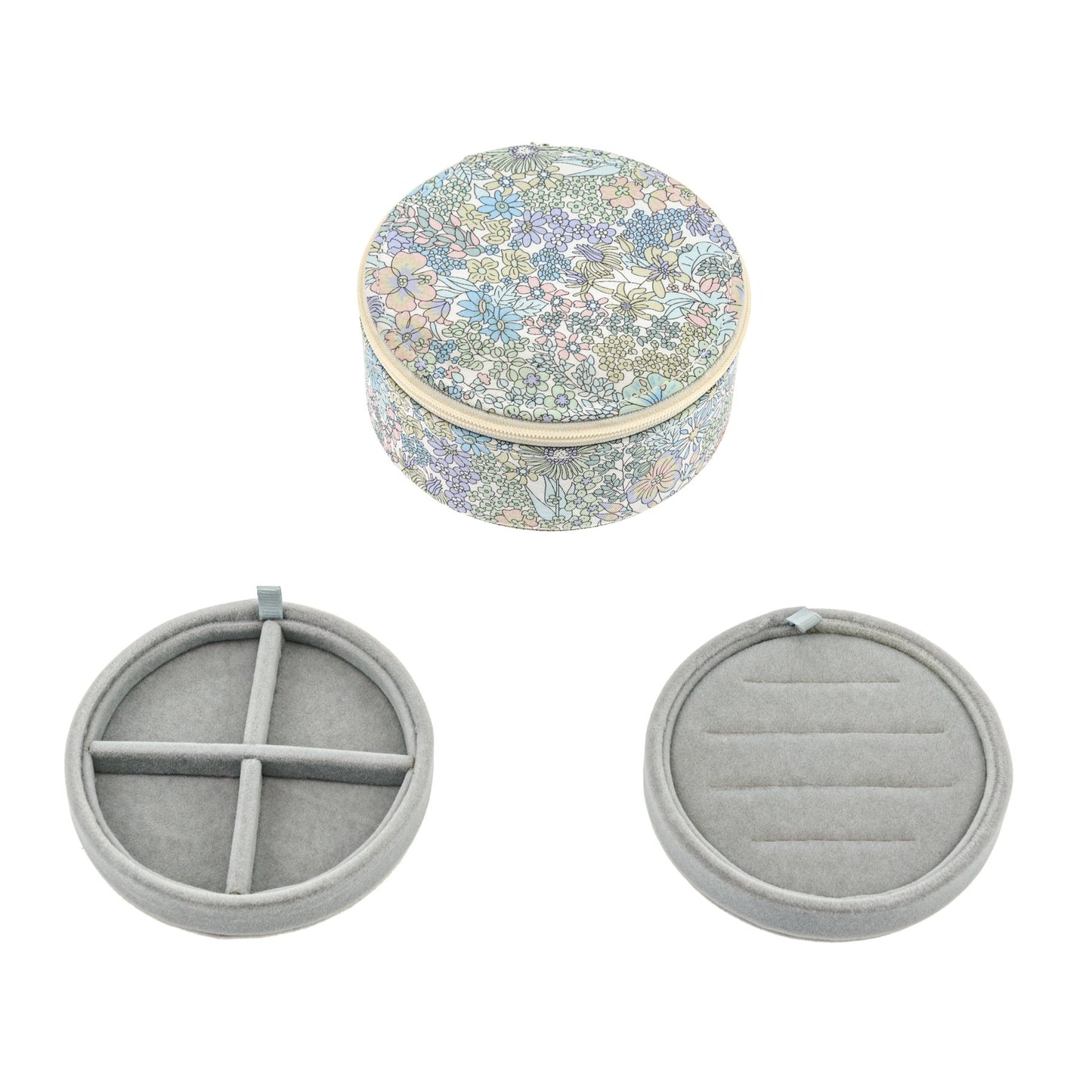 Bon Dep JEWELRY BOX ROUND MW LIBERTY MARGARET ANNIE PASTEL- - Lille Univers