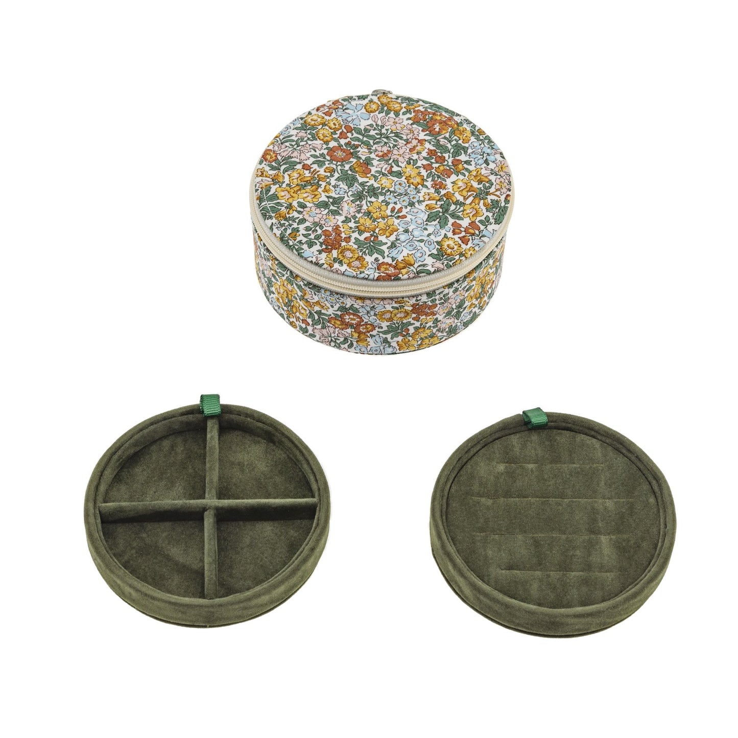 Bon Dep JEWELRY BOX ROUND MW LIBERTY PENSTEMON ROAD- - Lille Univers