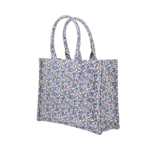 Bon Dep TOTE BAG MINI MW LIBERTY MEADOW LAVENDER- - Lille Univers