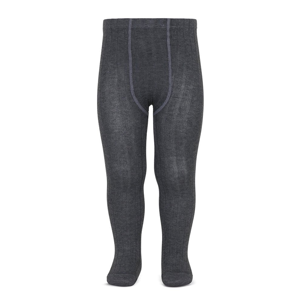 Condor Basic rib tights ANTHRACITE-20161_290 - Lille Univers