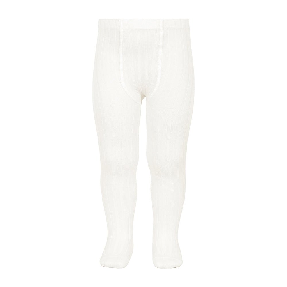 Condor Basic rib tights CREAM-20161_202 - Lille Univers