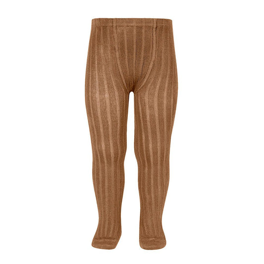 Condor Basic rib tights TOFFEE-20161_807 - Lille Univers