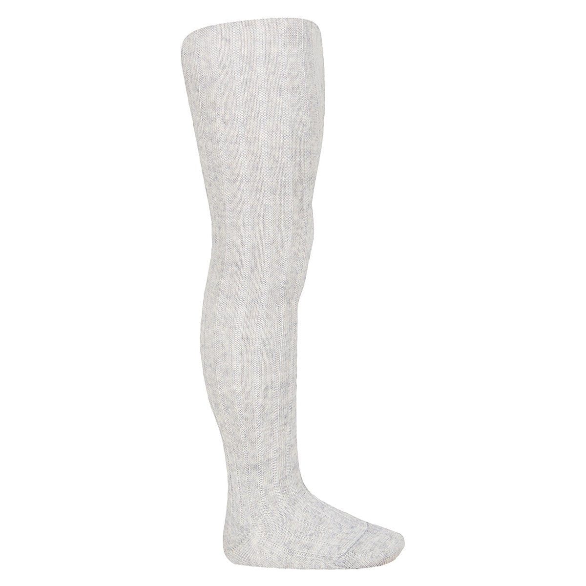 Condor Wool rib tights ALUMINIUM-12161_966 - Lille Univers