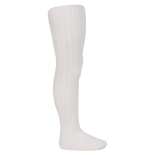 Condor Wool rib tights BEIGE-12161_913 - Lille Univers