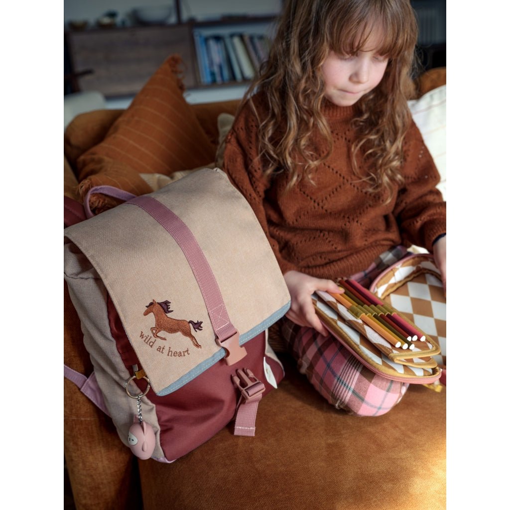 Fabelab BACKPACK - SMALL - WILD AT HEART- - Lille Univers