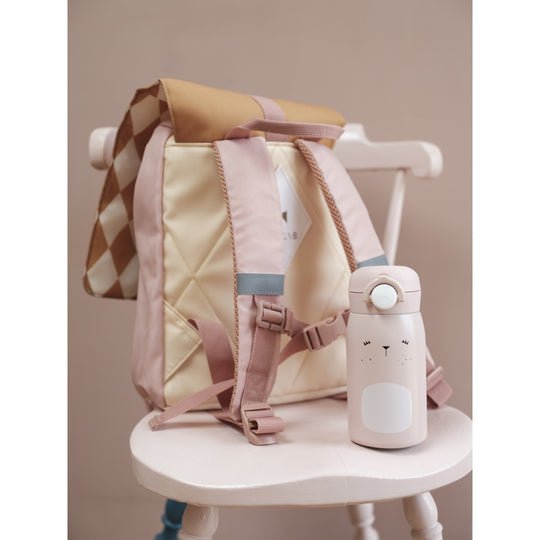 Fabelab WATER BOTTLE - BUNNY - SMALL - OLD ROSE- - Lille Univers