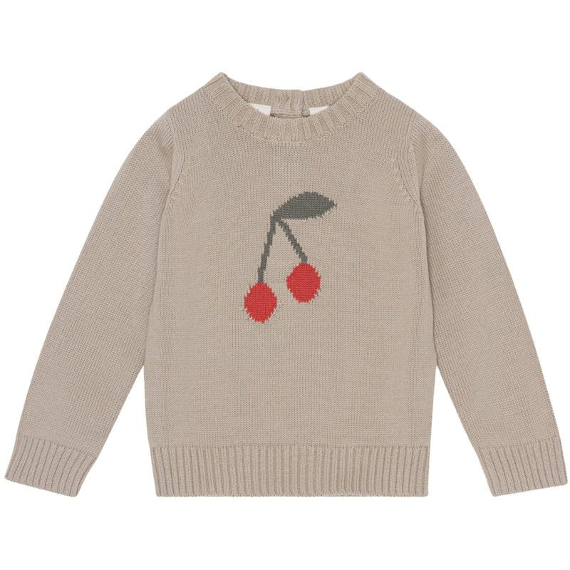 FLOESS CHERI SWEATER - CHESTNUT-F10208 - Lille Univers