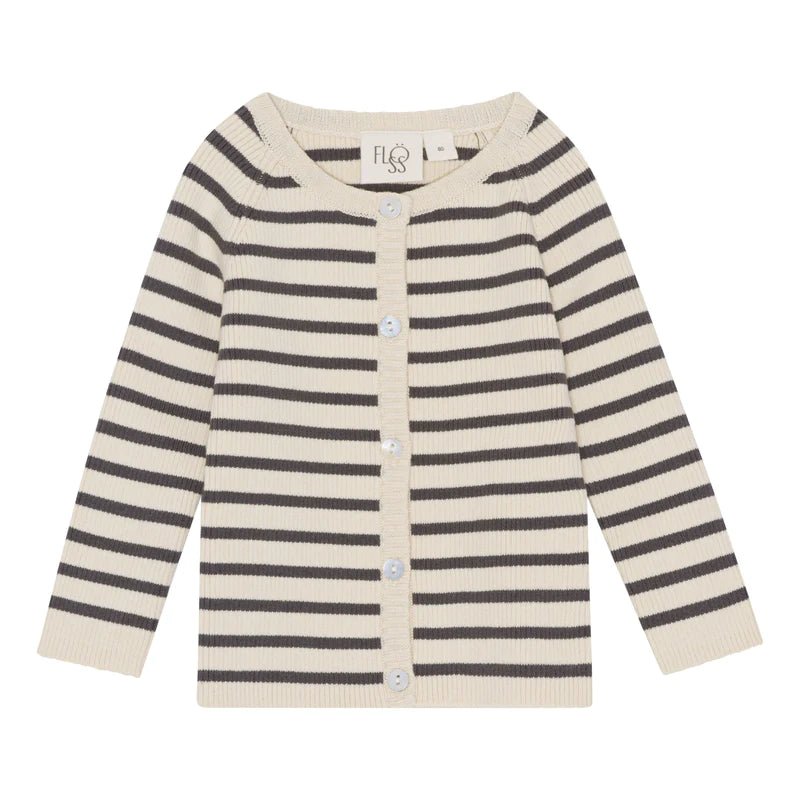 FLOESS Flye Cardigan Noir/Warm-F10132 - Lille Univers