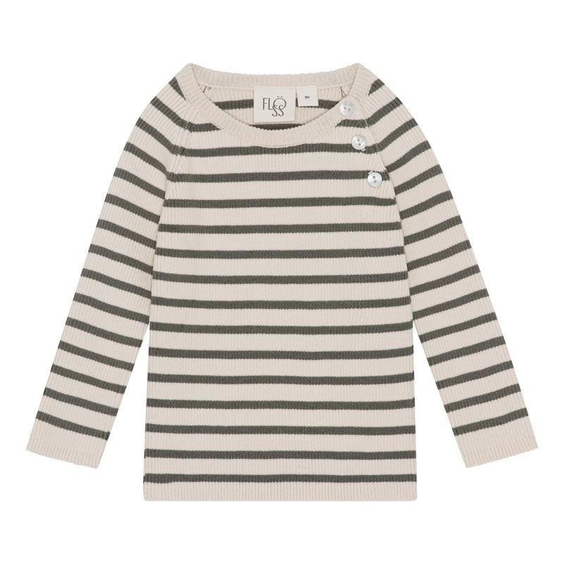 FLOESS FLYE SWEATER - Army-F1016074 - Lille Univers