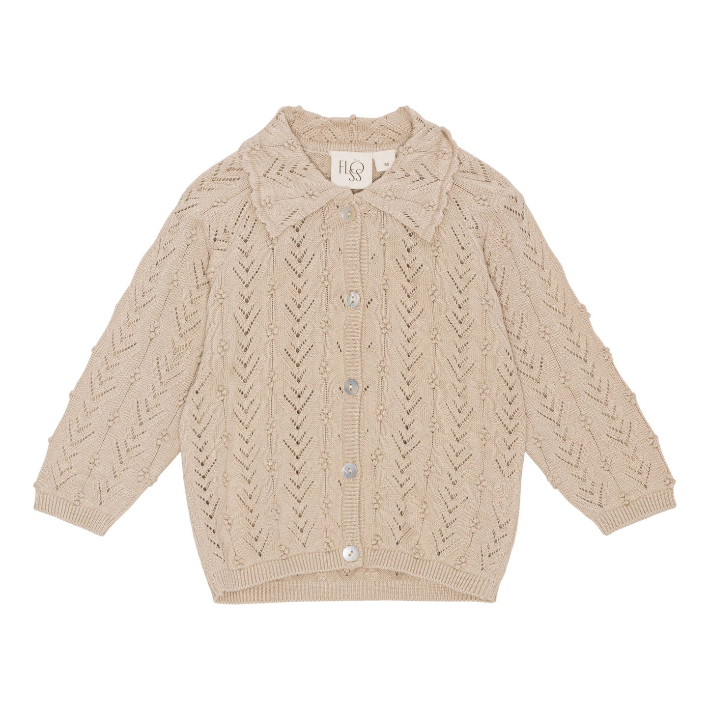 FLOESS HOPE CARDIGAN - DESERT-F10049 - Lille Univers