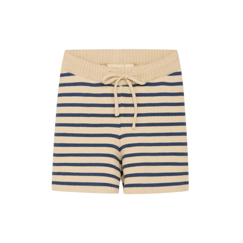 Flöss Flye shorts Navy midnight/Warm cotton-F10219_Navymidnightwarm - Lille Univers