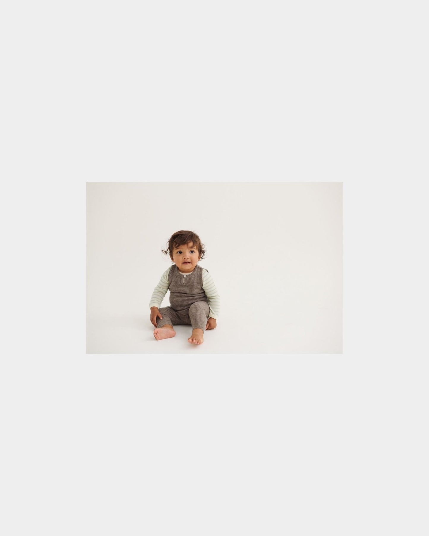Fub Baby Body, ecru/pistachio-3923aw-pistachio - Lille Univers