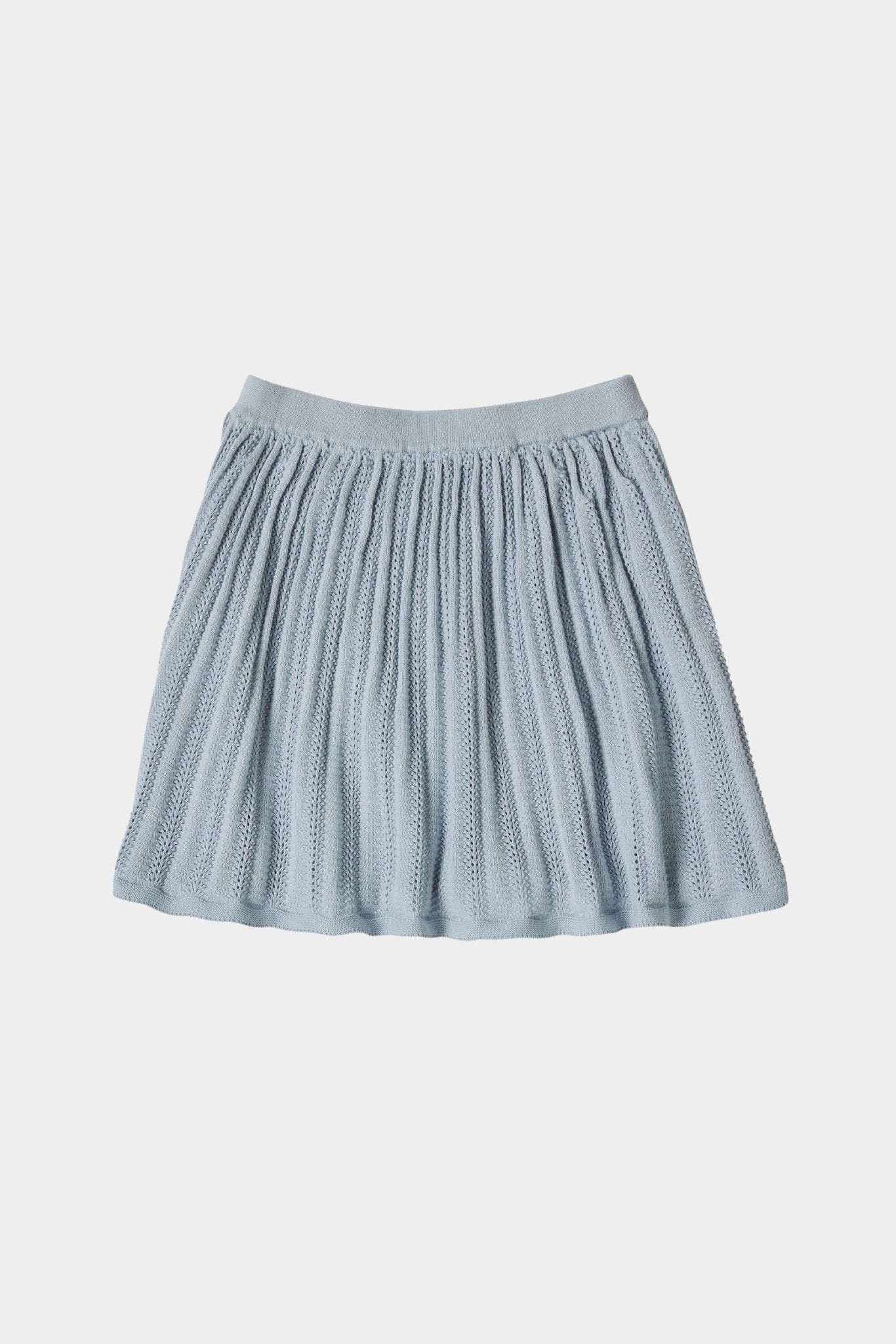 FUB Pointelle Skirt cloud-3724SS_cloud - Lille Univers