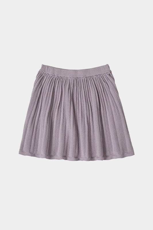 FUB Pointelle Skirt heather-3724SS_heather - Lille Univers