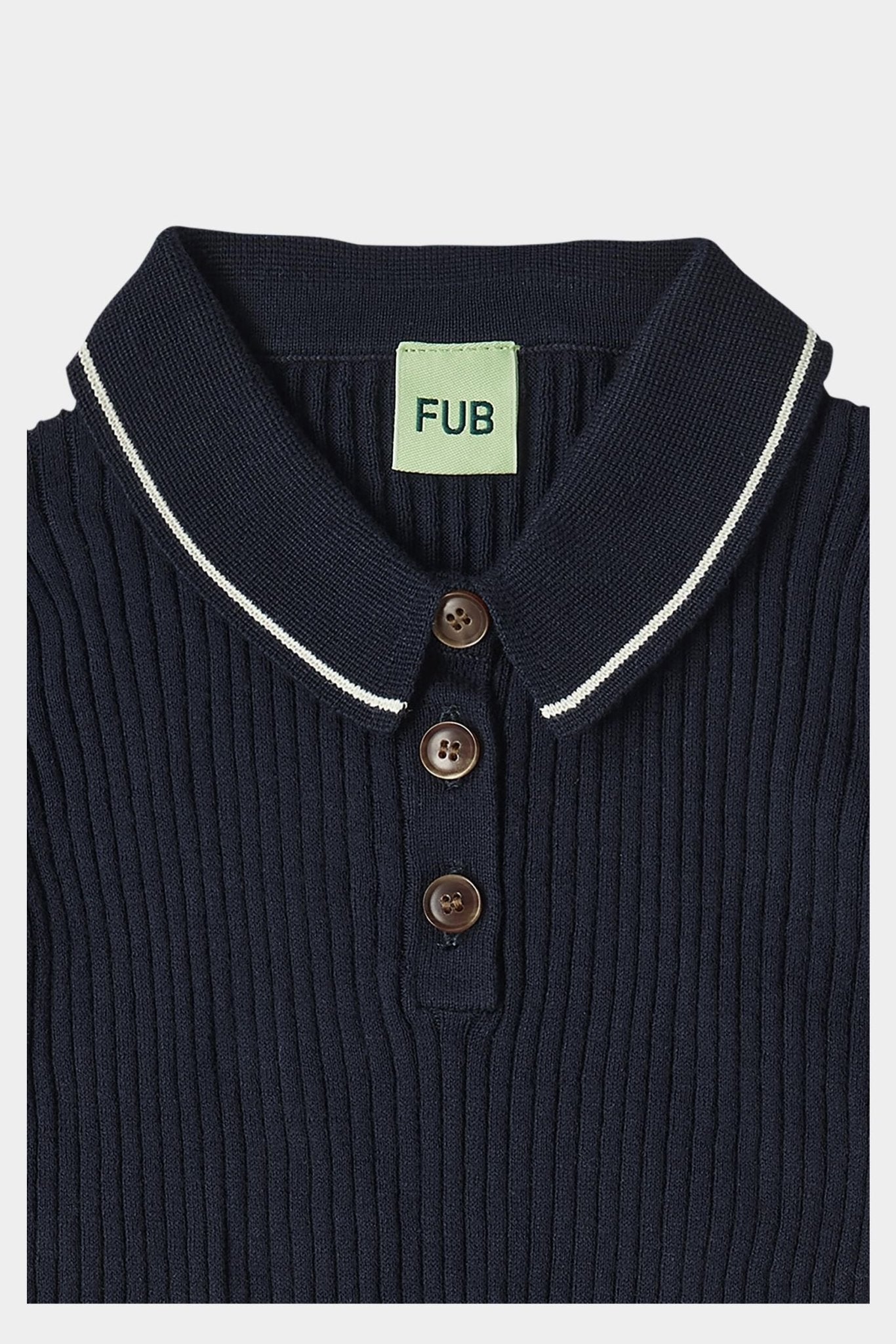 FUB POLO SHIRT dark navy-0724SS_darknavy - Lille Univers