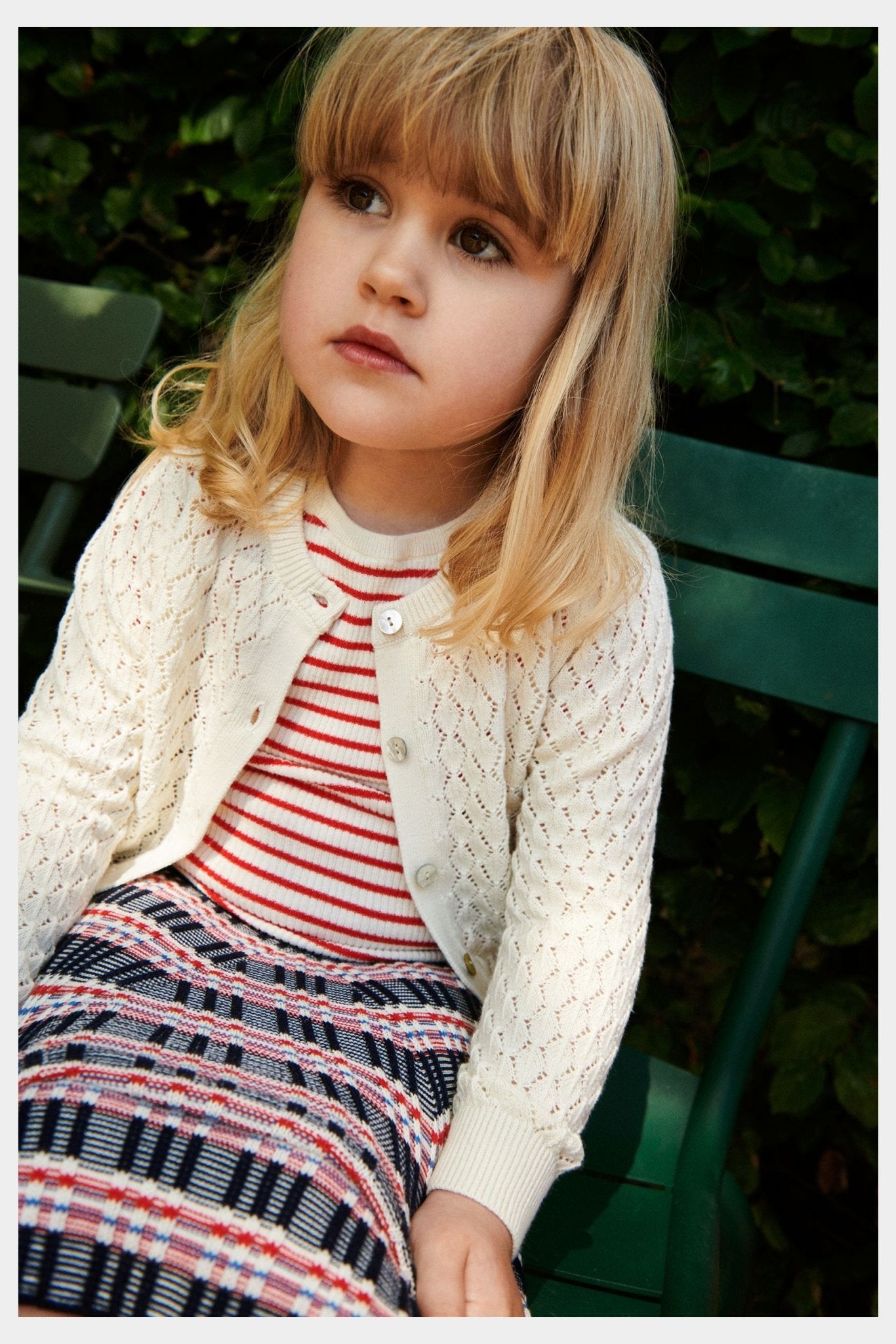 FUB Rib Skirt dark navy-3624SS_darknavy - Lille Univers