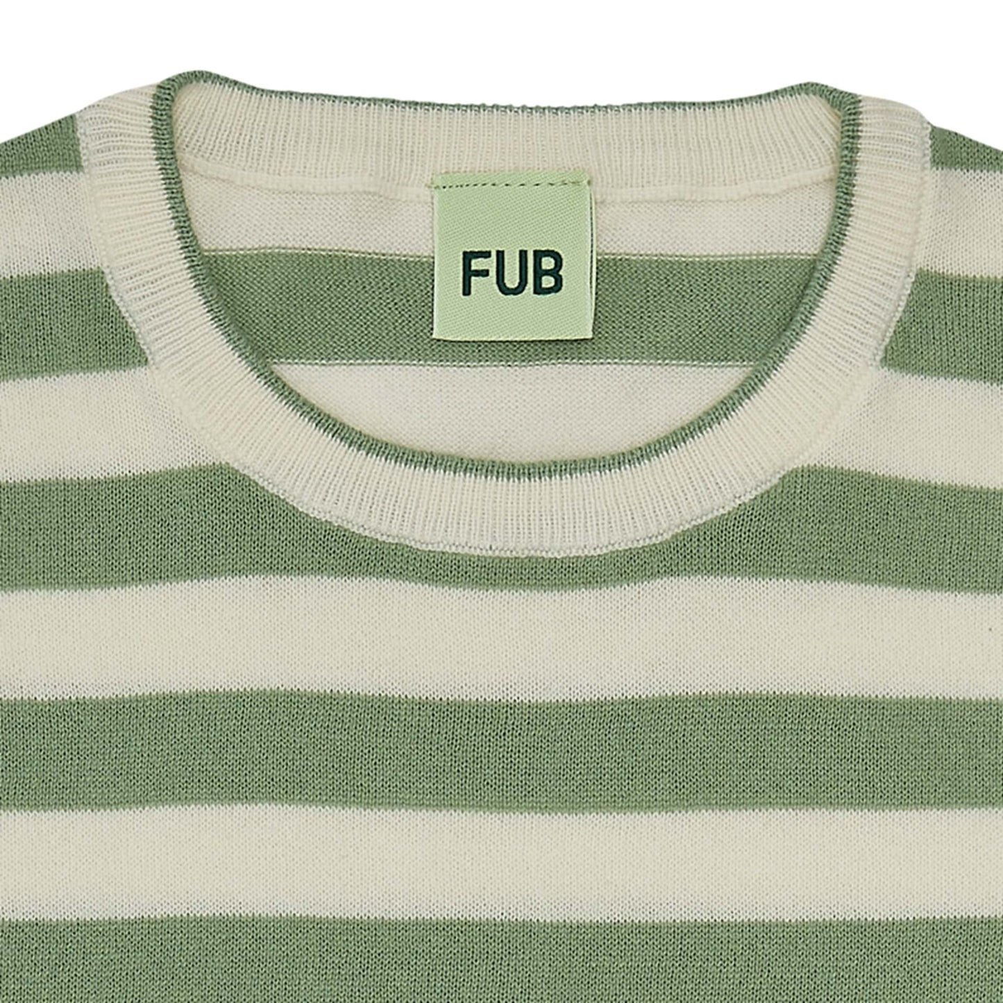 Fub T-Shirt, ecru/leaf - 0223ss - ecruleaf - Lille Univers