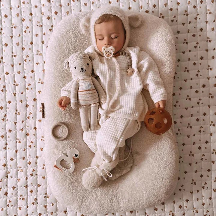 HEVEA NATURAL RUBBER PACIFIER ROUND 3-36 MONTHS TWO-PACK-NATURAL RUBBER PACIFIER ROUND 3-36 MONTHS TWO-PACK - Lille Univers