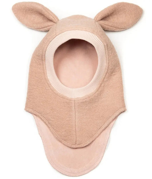 HUTTEliHUT - Balaclava Ears Wool Bunny Dusty rose