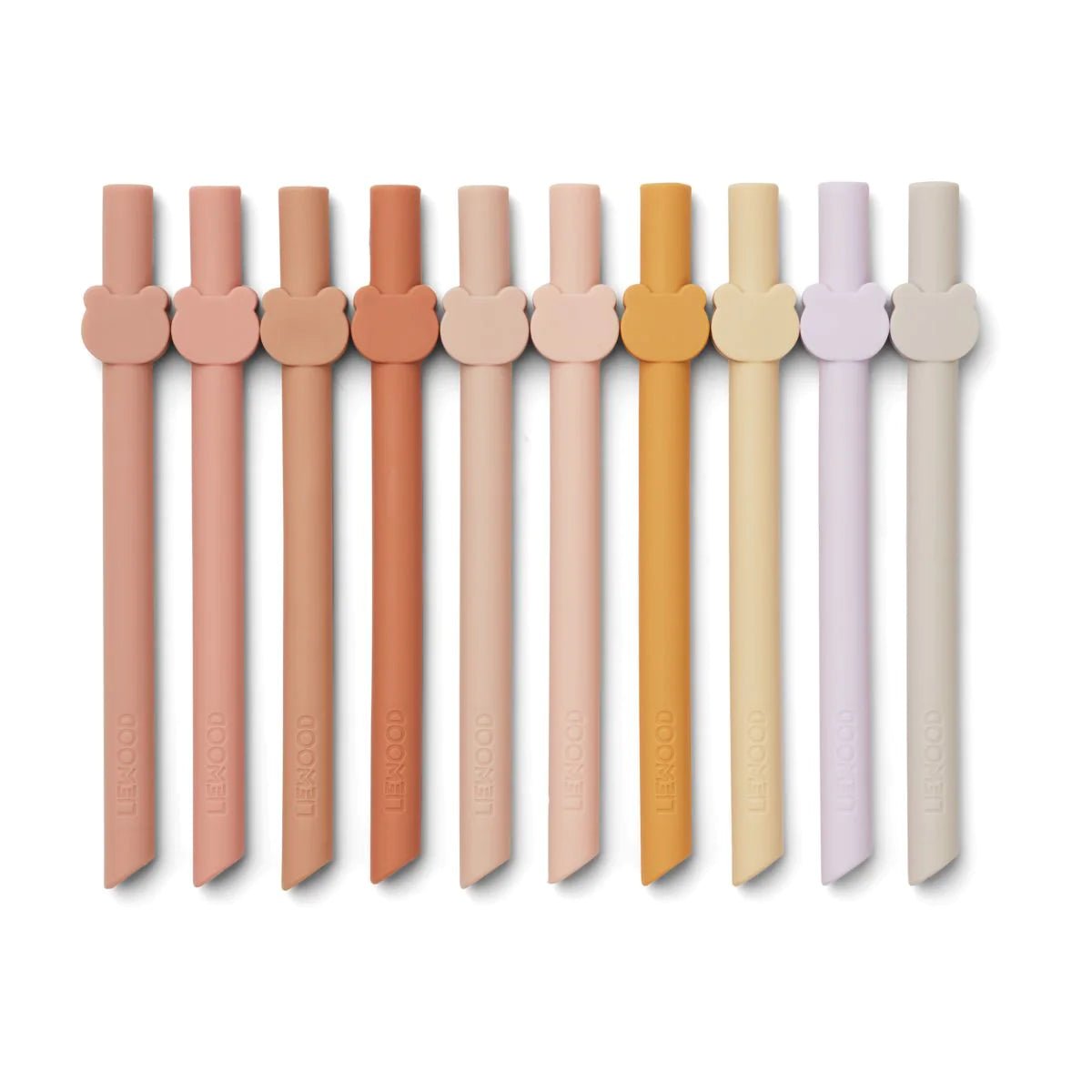 LIEWOOD BADU STRAW 10-PACK ROSE MULTI MIX-LW14194_2255 - Lille Univers