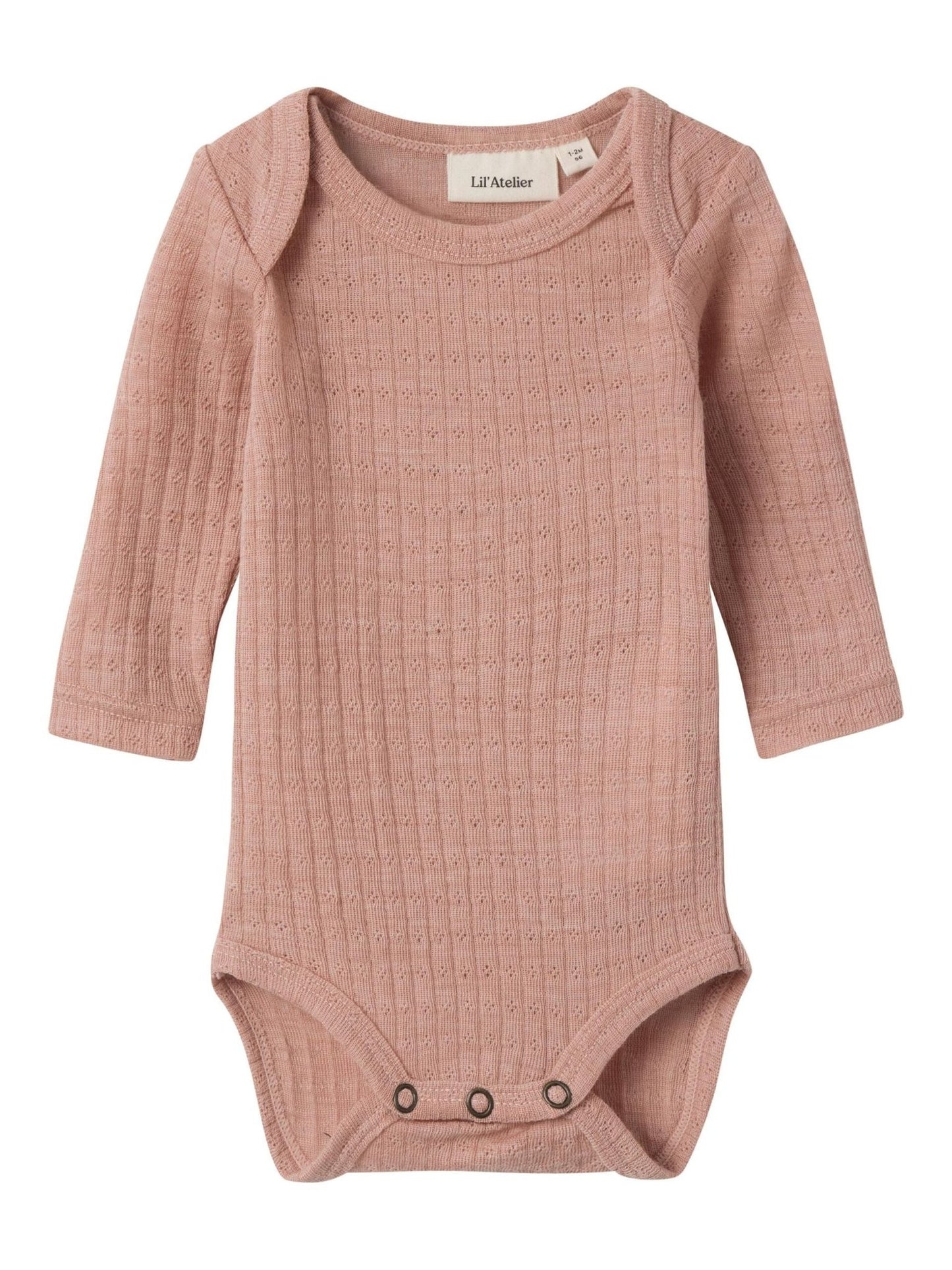 Lil' Atelier MERINO WOOL ROMPER