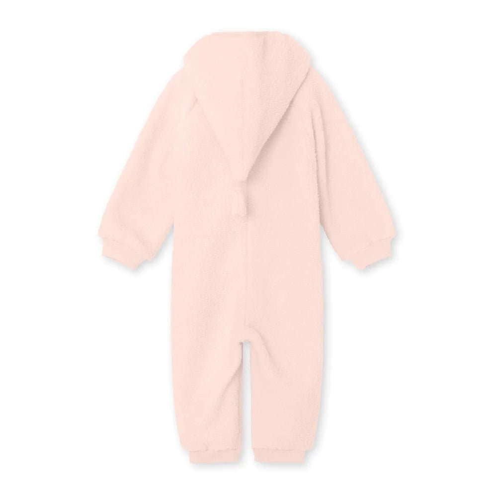 MINI A TURE MATADEL TEDDYFLEECE JUMPSUIT. GRS Mauve chalk