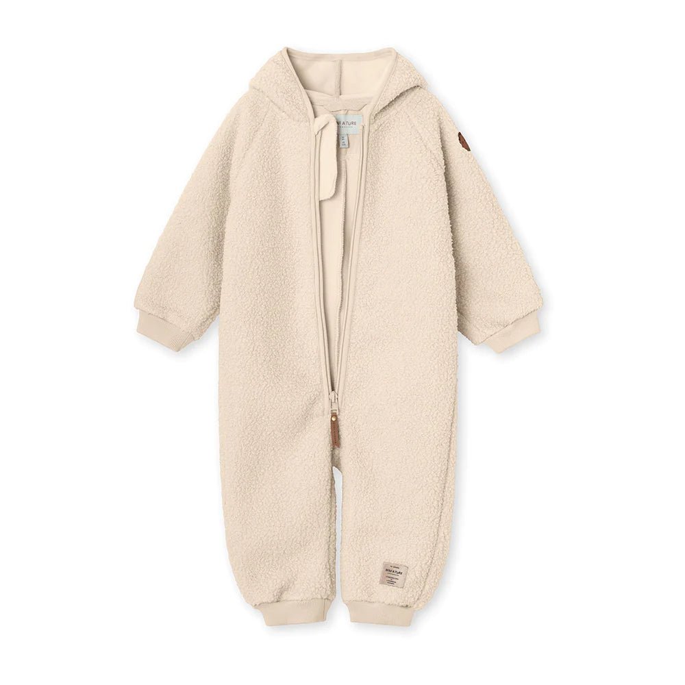 MINI A TURE MATADEL TEDDYFLEECE JUMPSUIT. GRS Sand Dollar-MATADEL1020 - Lille Univers