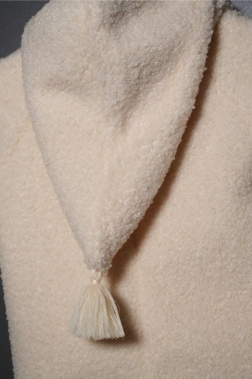 MINI A TURE MATADEL TEDDYFLEECE JUMPSUIT. GRS White swan-MATADEL0300 - Lille Univers