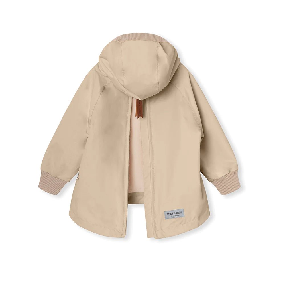 MINI A TURE MATBABYVITO FLEECE LINED SPRING ANORAK. GRS Sesame
