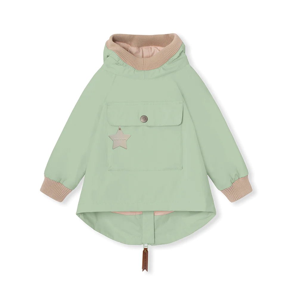 MINI A TURE MATBABYVITO SPRING ANORAK. GRS Dusty light green