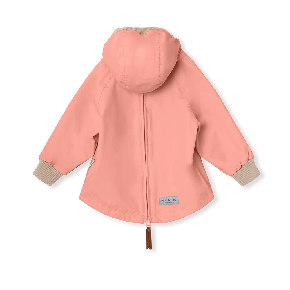 MINI A TURE MATBABYVITO SPRING ANORAK. GRS Rosette rose-MATBABYVITO_Spring3181 - Lille Univers