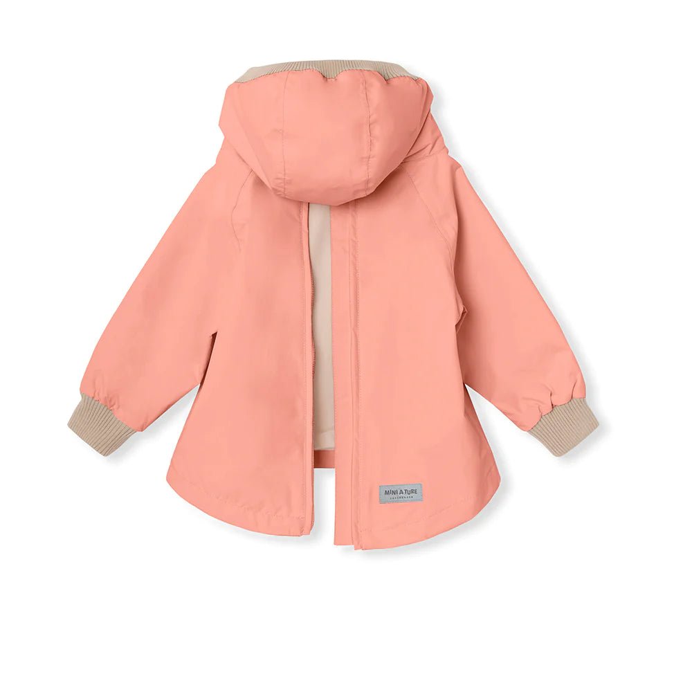 MINI A TURE MATBABYVITO SPRING ANORAK. GRS Rosette rose-MATBABYVITO_Spring3181 - Lille Univers