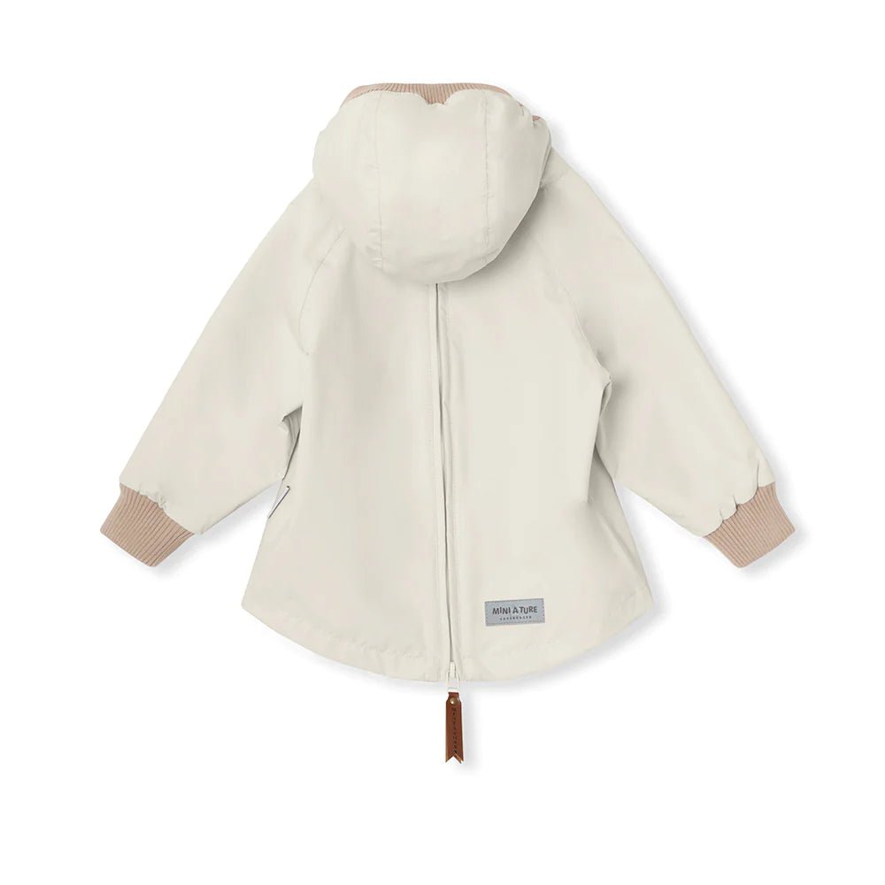 MINI A TURE MATBABYVITO SPRING ANORAK. GRS White swan