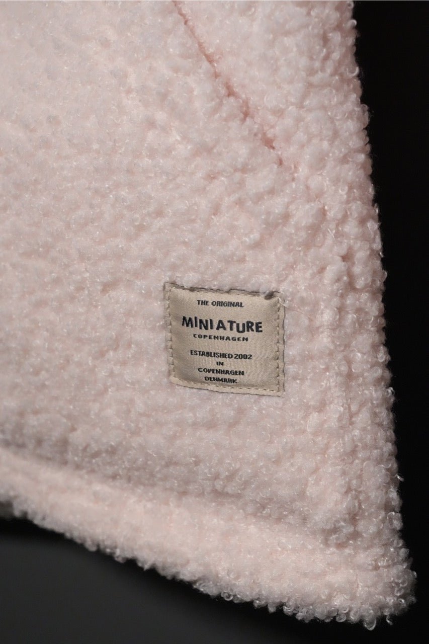 MINI A TURE MATLIFF TEDDYFLEECE JACKET. GRS Mauve chalk