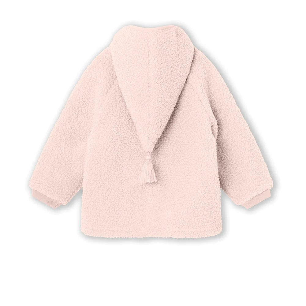 MINI A TURE MATLIFF TEDDYFLEECE JACKET. GRS Mauve chalk