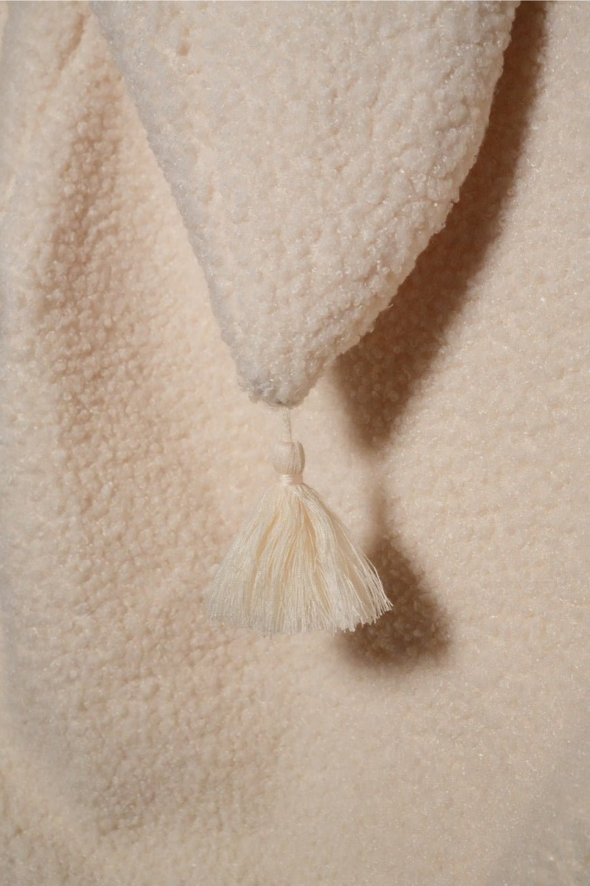 MINI A TURE MATLIFF TEDDYFLEECE JACKET. GRS White Swan