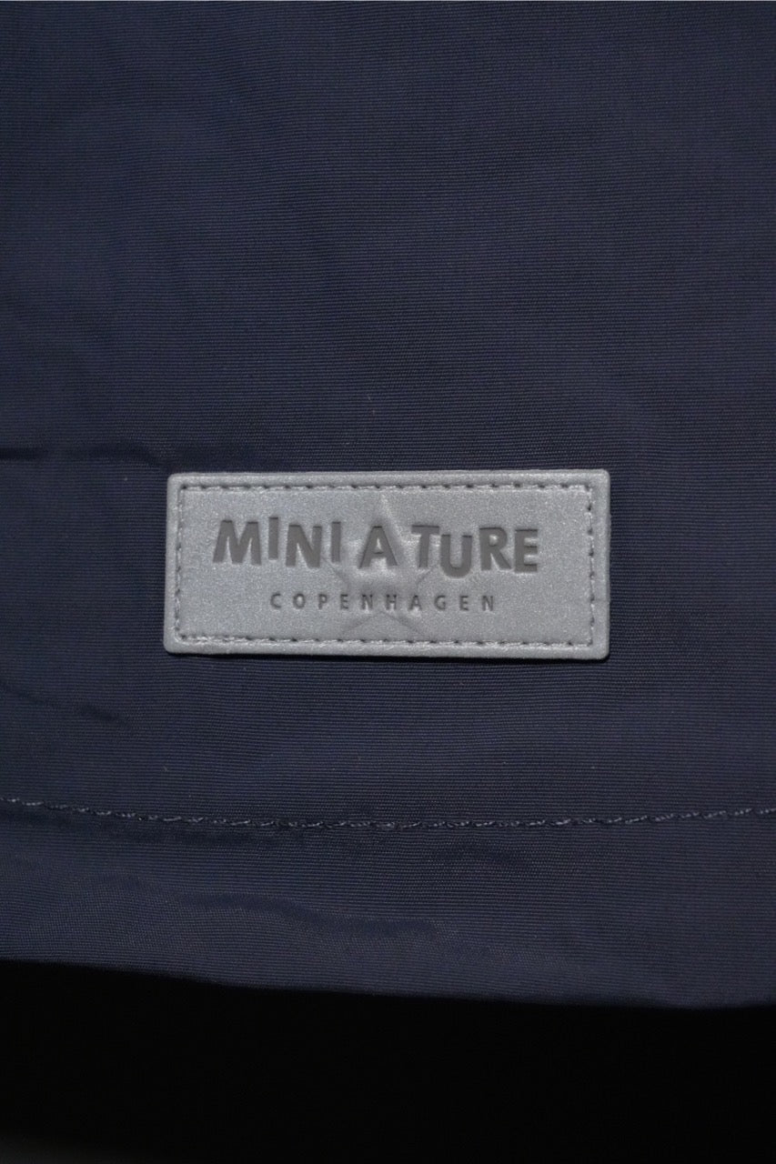 MINI A TURE MATWAI fleece lined spring jacket. GRS. Ombre blue
