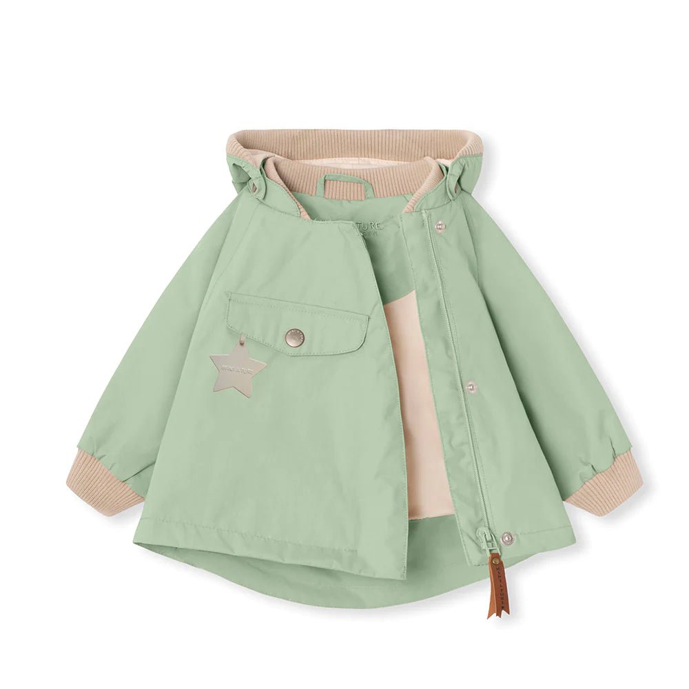 MINI A TURE MATWAI spring jacket. GRS Dusty light green