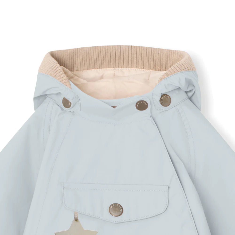 MINI A TURE MATWAI spring jacket. GRS Pearl blue