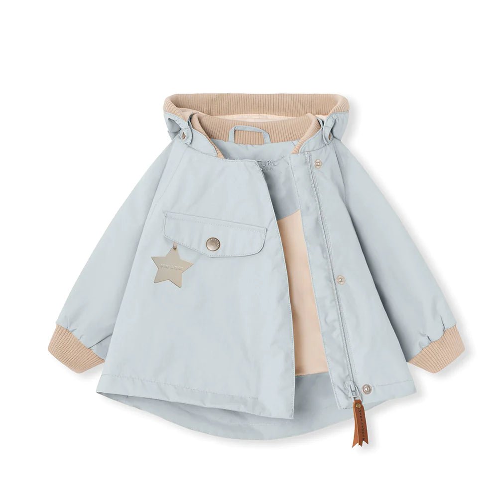 MINI A TURE MATWAI spring jacket. GRS Pearl blue
