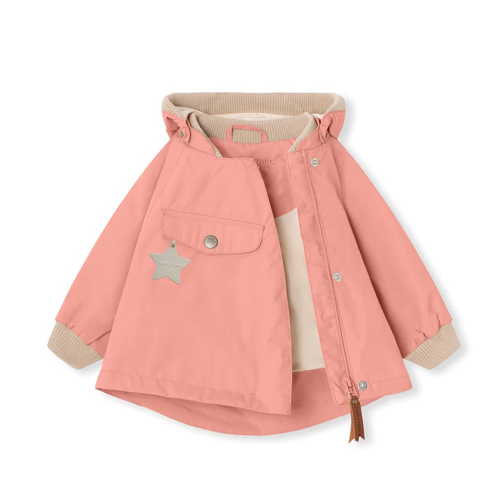 MINI A TURE MATWAI spring jacket. GRS Rosette rose